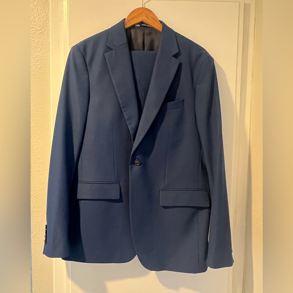 Mens Suit - Navy Blue